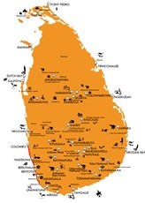 itinéraire cote ouest sri lanka