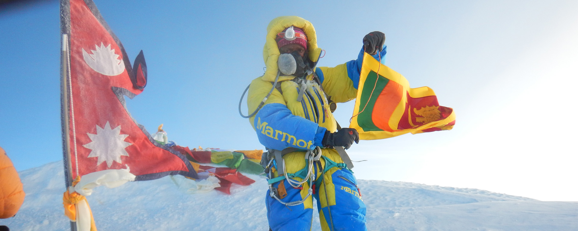 Du Sri Lanka au sommet de l’Everest !