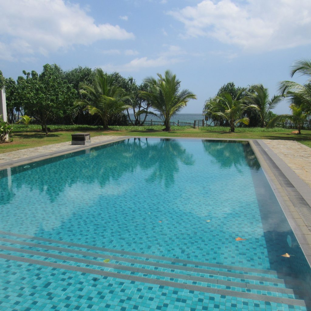 Pool, Ayurvedaresort, Unterkünfte Sri Lanka