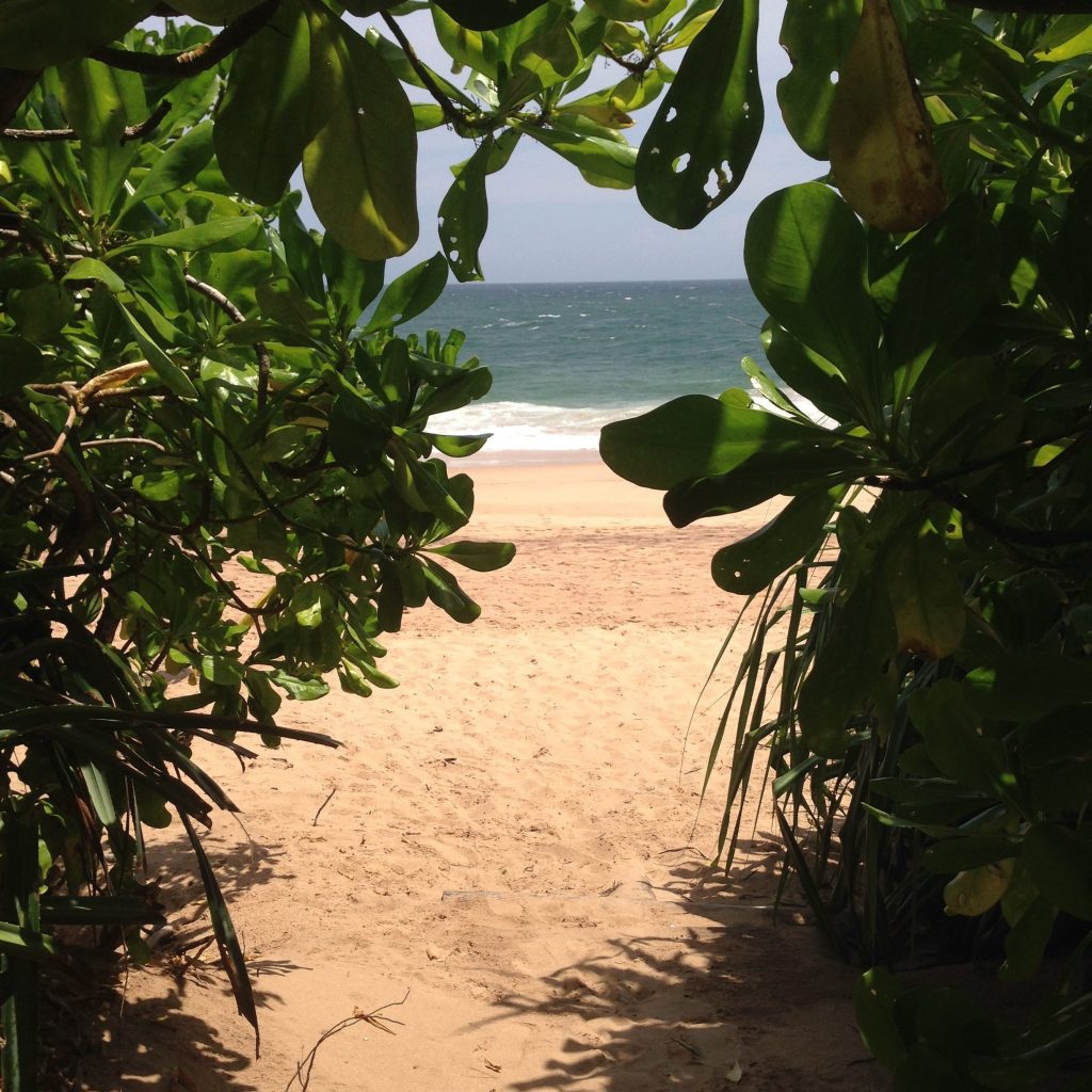 versteckter Strand, Sri Lanka