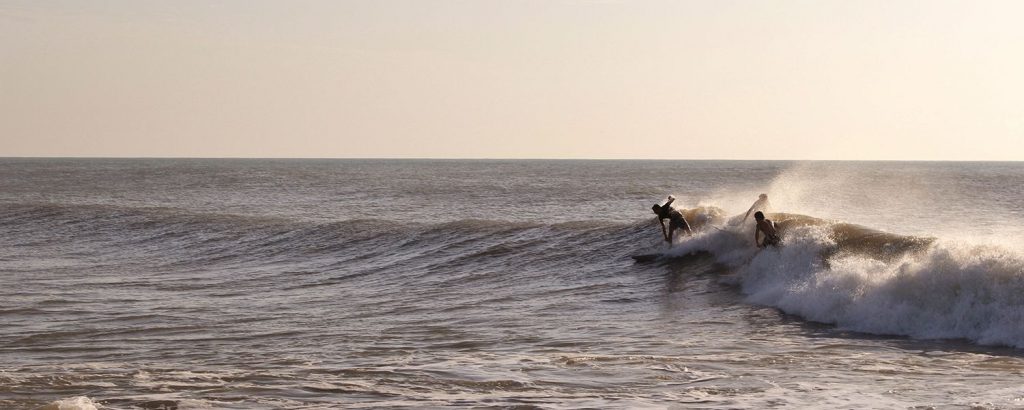 Arugambay surfing spot in Eastern Province, Sri Lanka