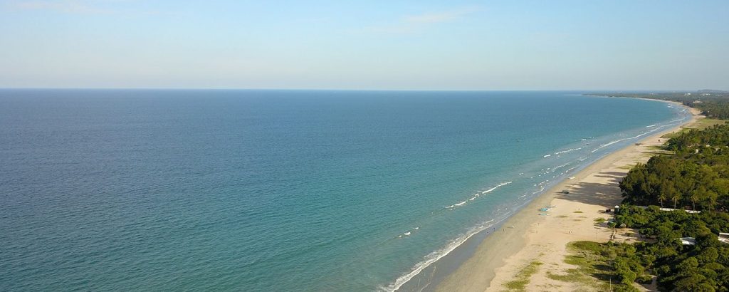 Kalkudah beach in Eastern Province, Sri Lanka