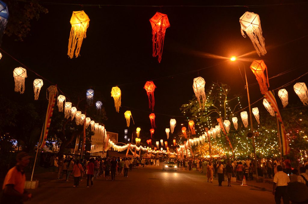 vesak street colombo sri lanka
