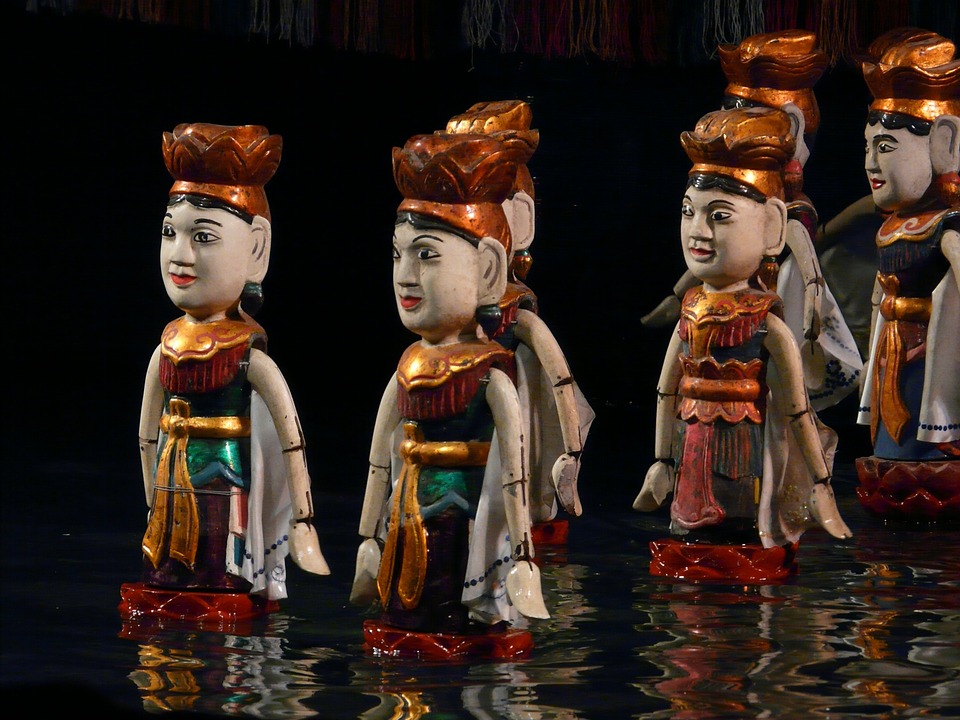 Marionnettes sur l'eau Vietnam