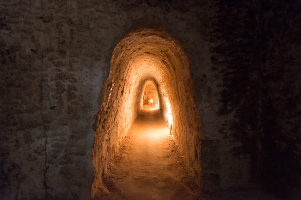 Tunnels de Cu Chi de Ho Chi Minh