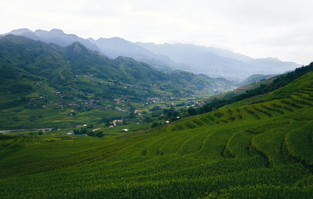 Montagnes du nord du Vietnam